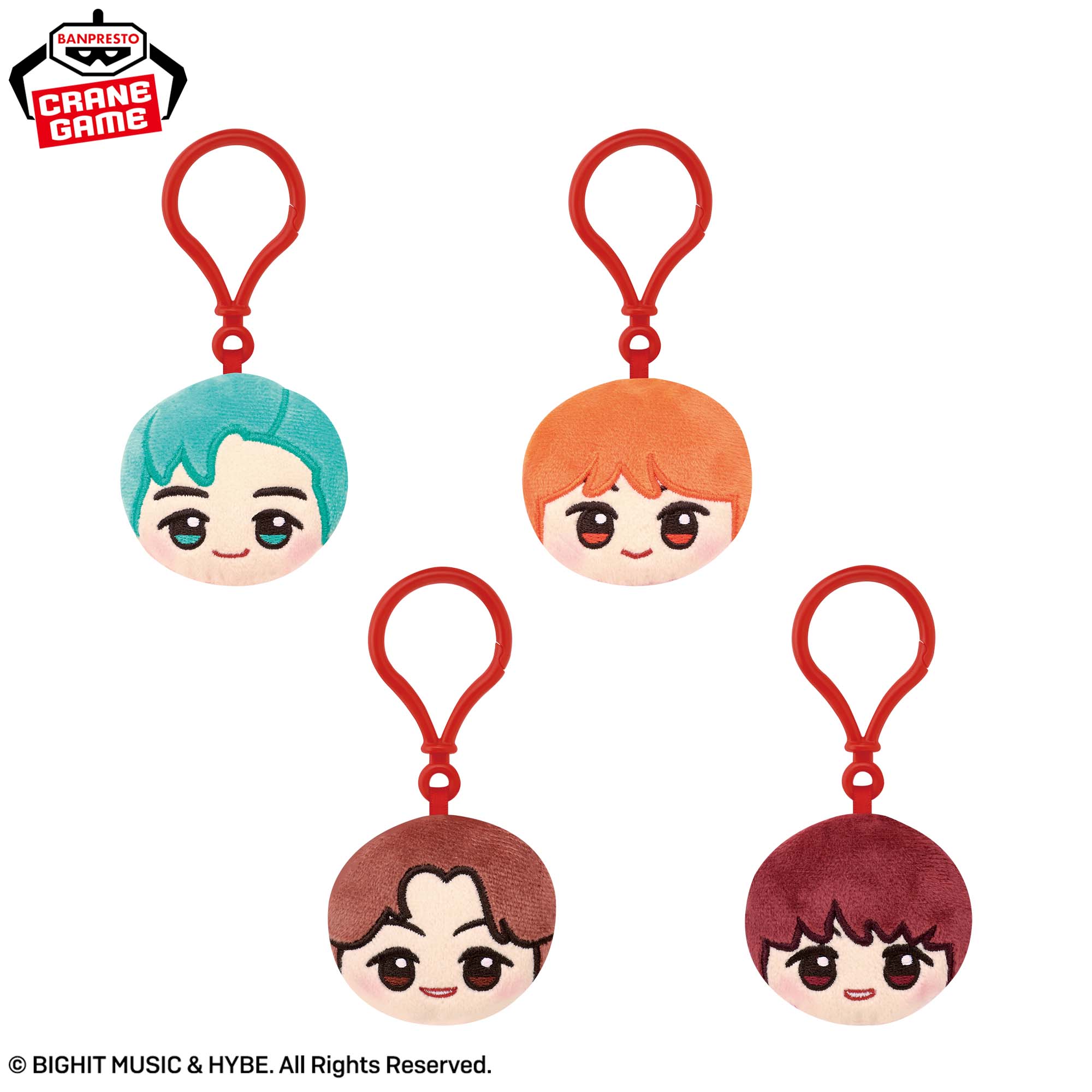TinyTAN ちびぐるみフェイスマスコットvol.1